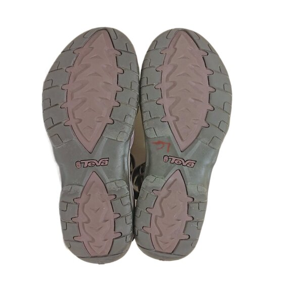 Teva Tirra Hiking Sandals Womens 9 Gray All-Terrain Camping Outdoor Sport Active - Picture 5 of 5